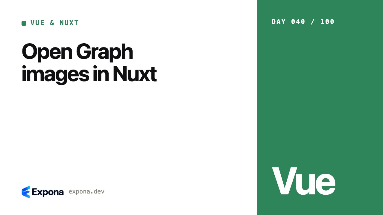 Open Graph images in Nuxt: practical tips and trade-offs