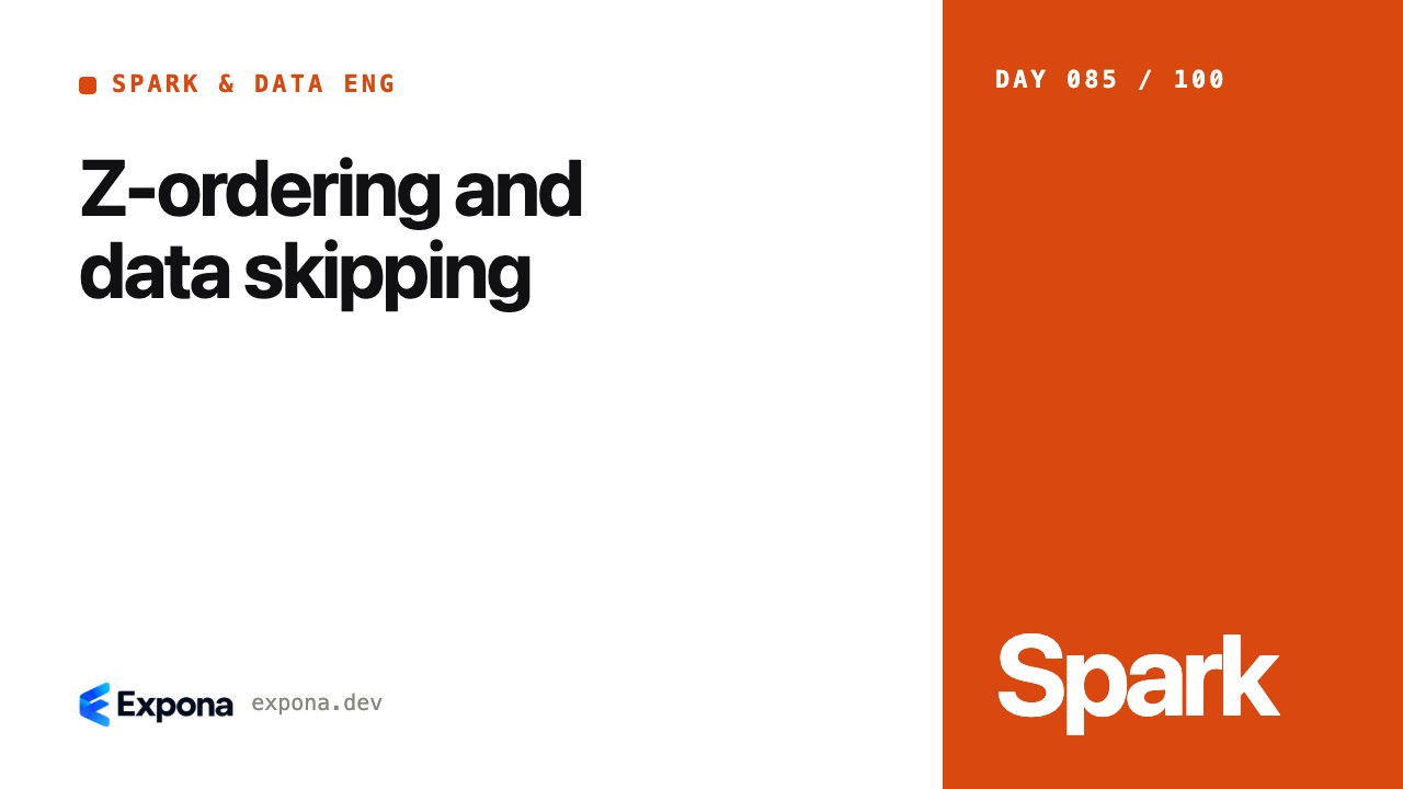 Z-ordering and data skipping: what developers should know