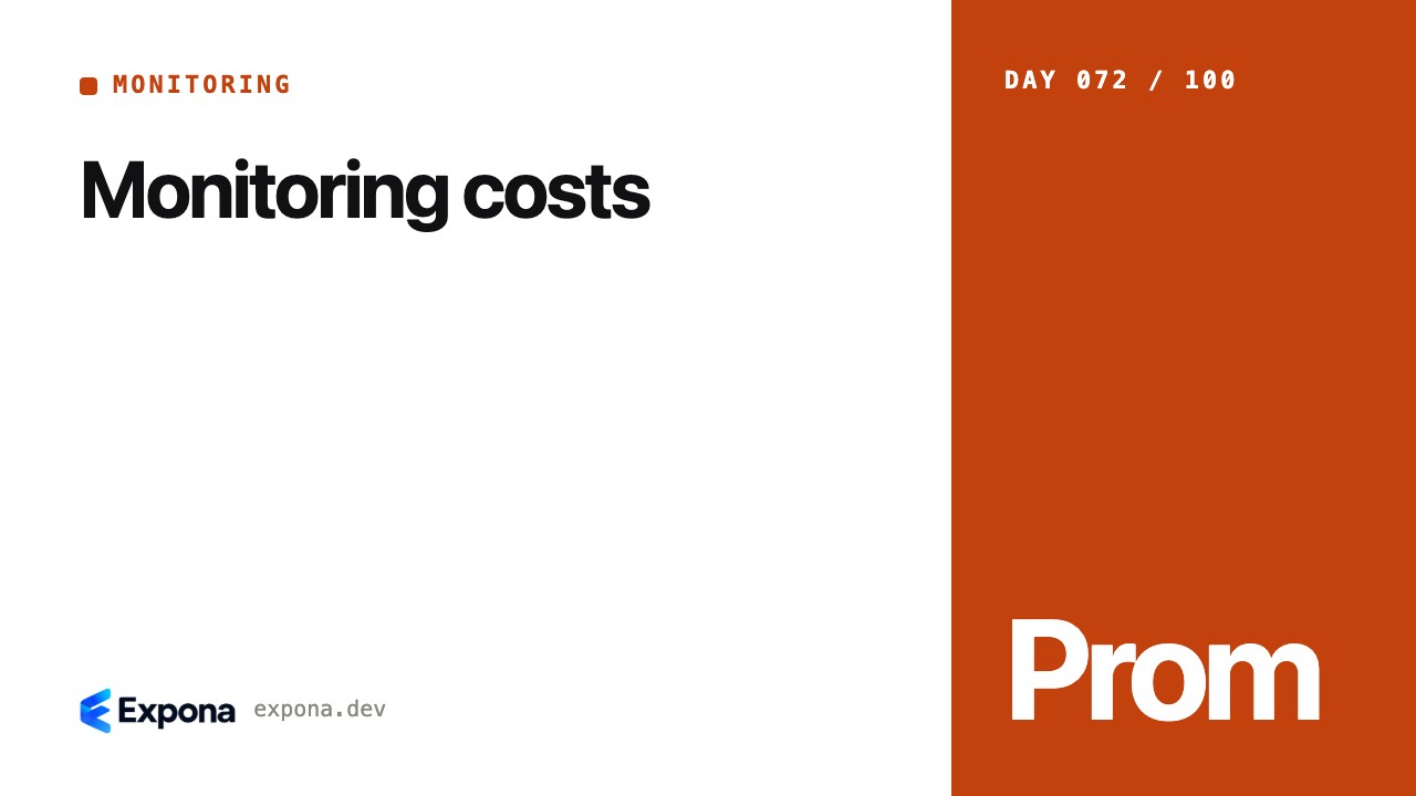 Monitoring costs: a practical guide for developers
