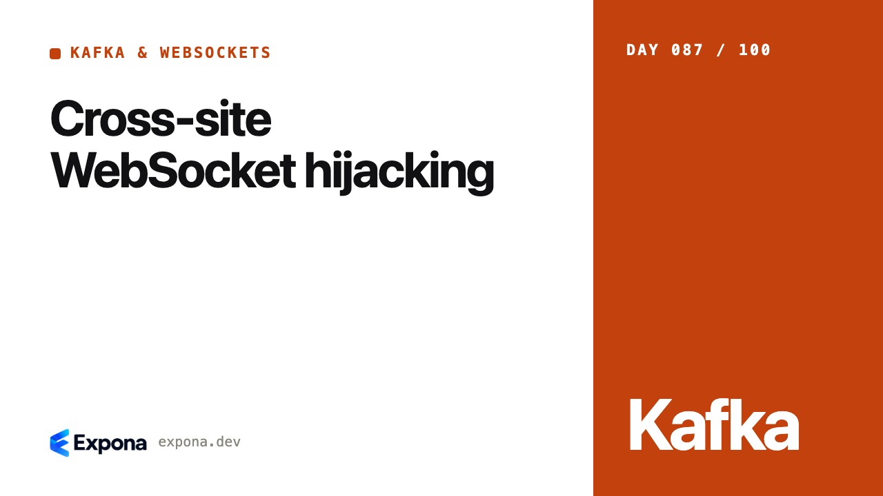 Cross-site WebSocket hijacking: best practices explained