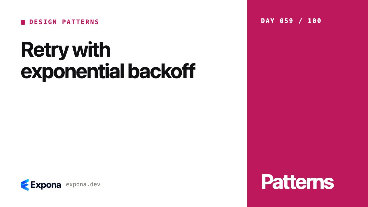 Retry with exponential backoff: best practices explained