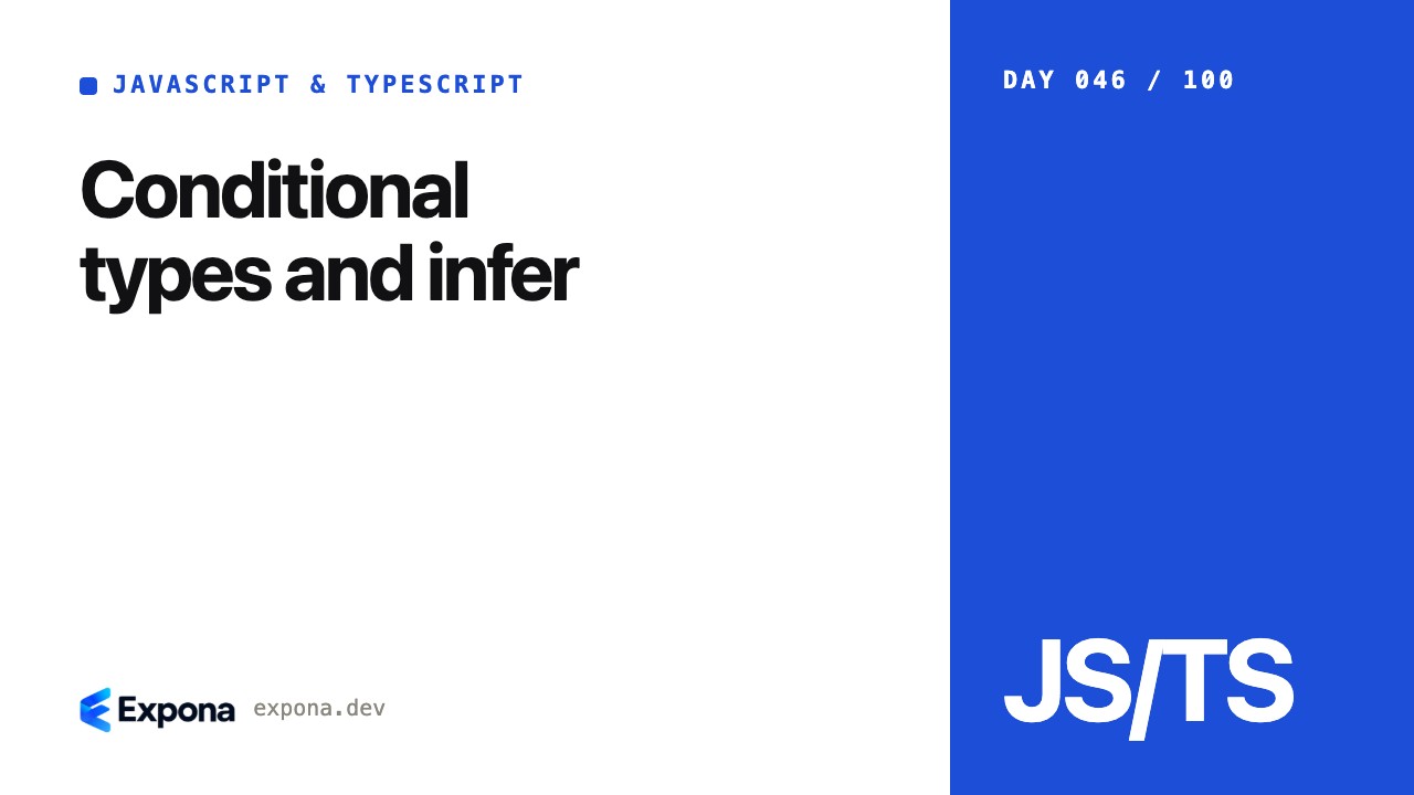 Conditional types and infer: what developers should know