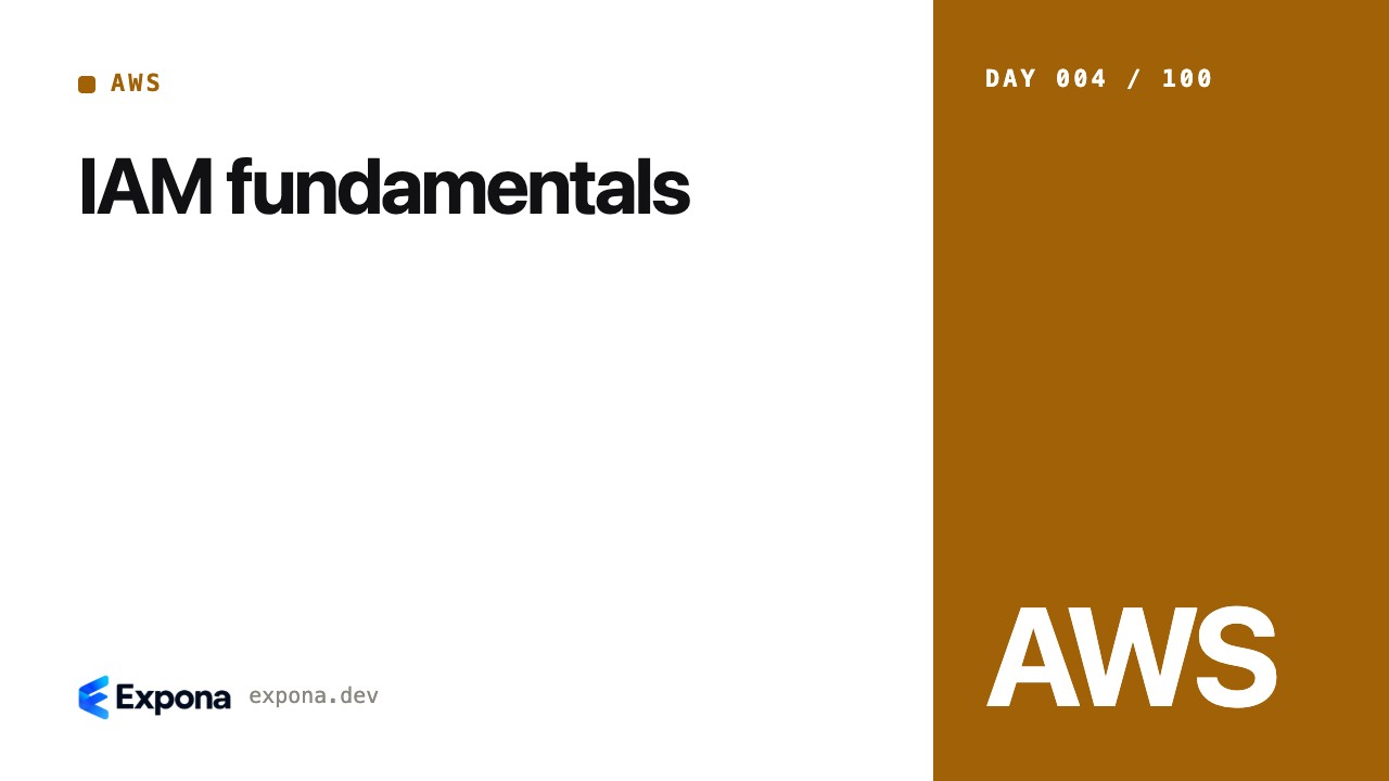 IAM fundamentals: what every AWS developer should know