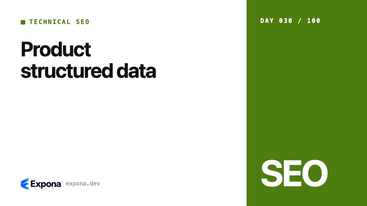 Product structured data: a practical Technical SEO guide