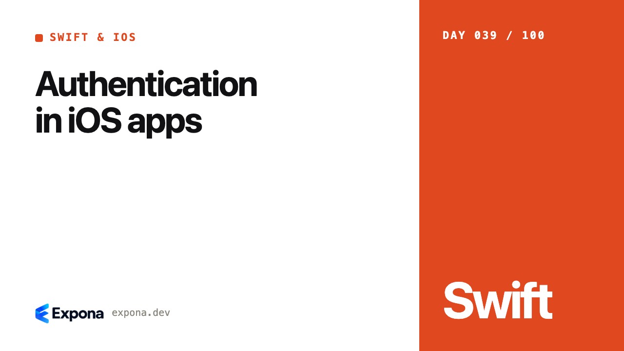 Authentication in iOS apps: patterns, pitfalls and fixes