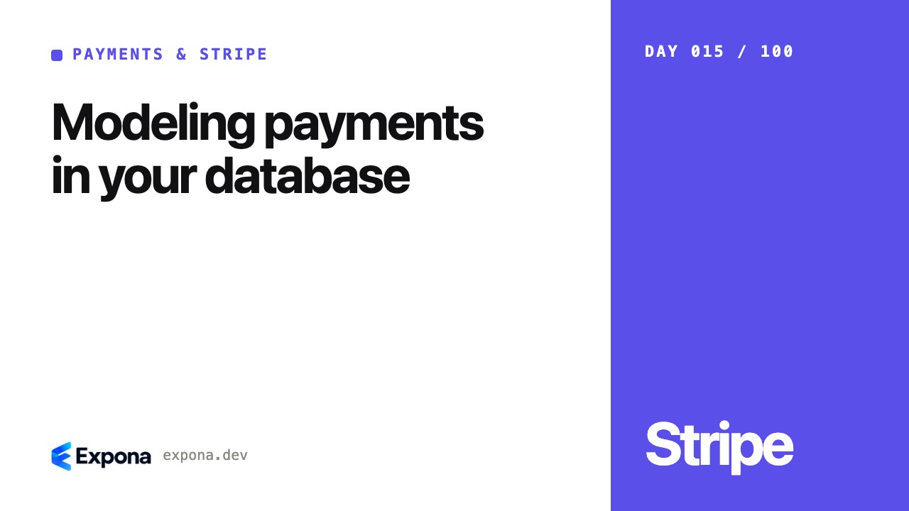 Modeling payments in your database: a step-by-step guide