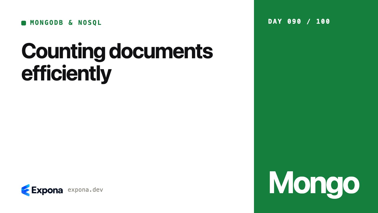 Counting documents efficiently: best practices explained