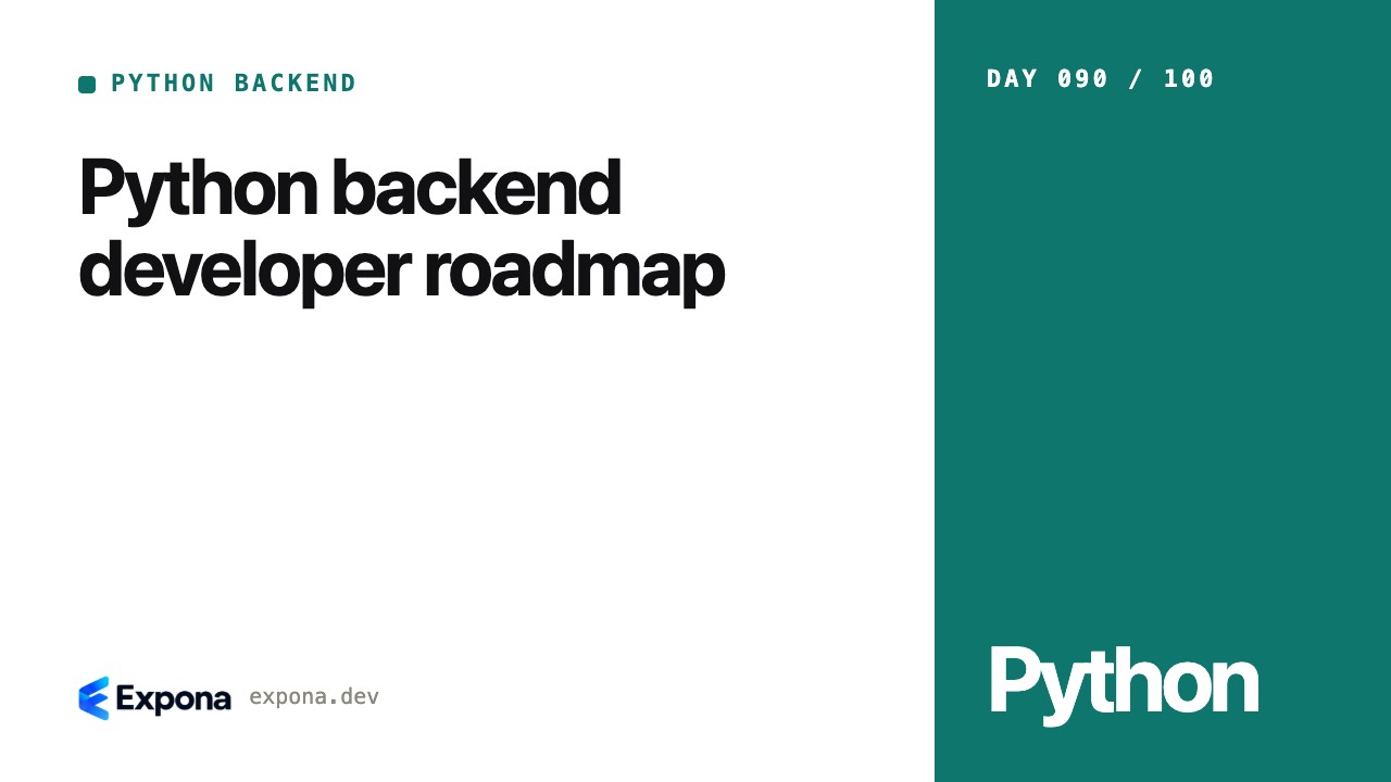 Python backend developer roadmap: lessons from production