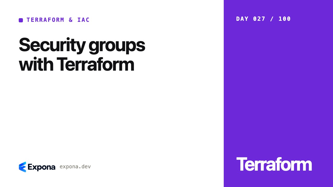 Security groups with Terraform: best practices explained