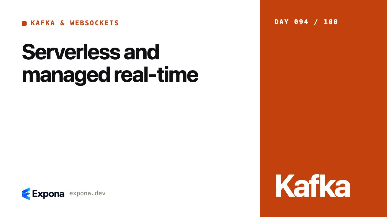 Serverless and managed real-time: lessons from production