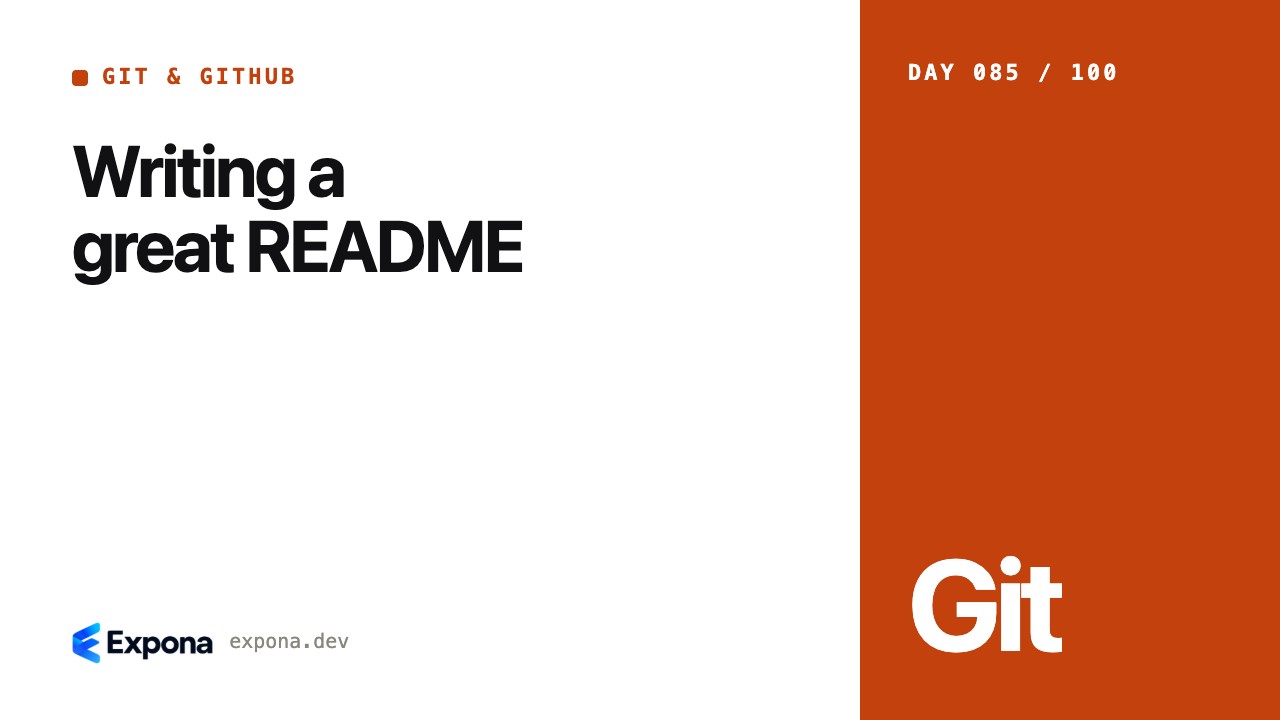 Writing a great README: a practical guide for developers