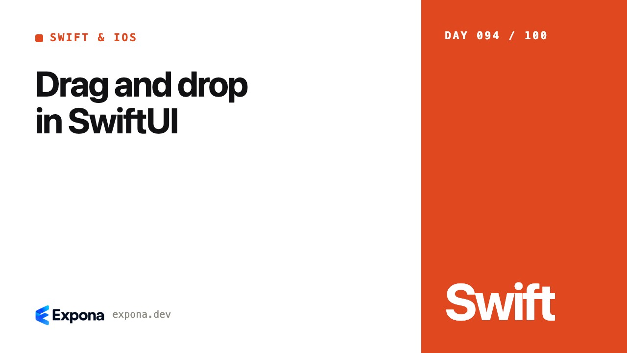 Drag and drop in SwiftUI: a hands-on guide for engineers