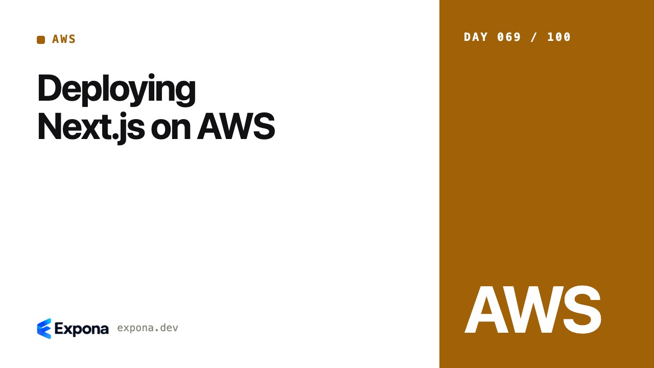 Deploying Next.js on AWS: a hands-on guide for engineers