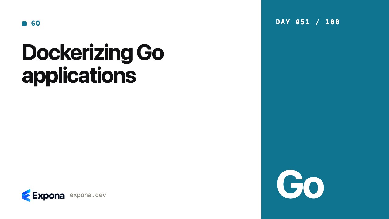 Dockerizing Go applications: what developers should know