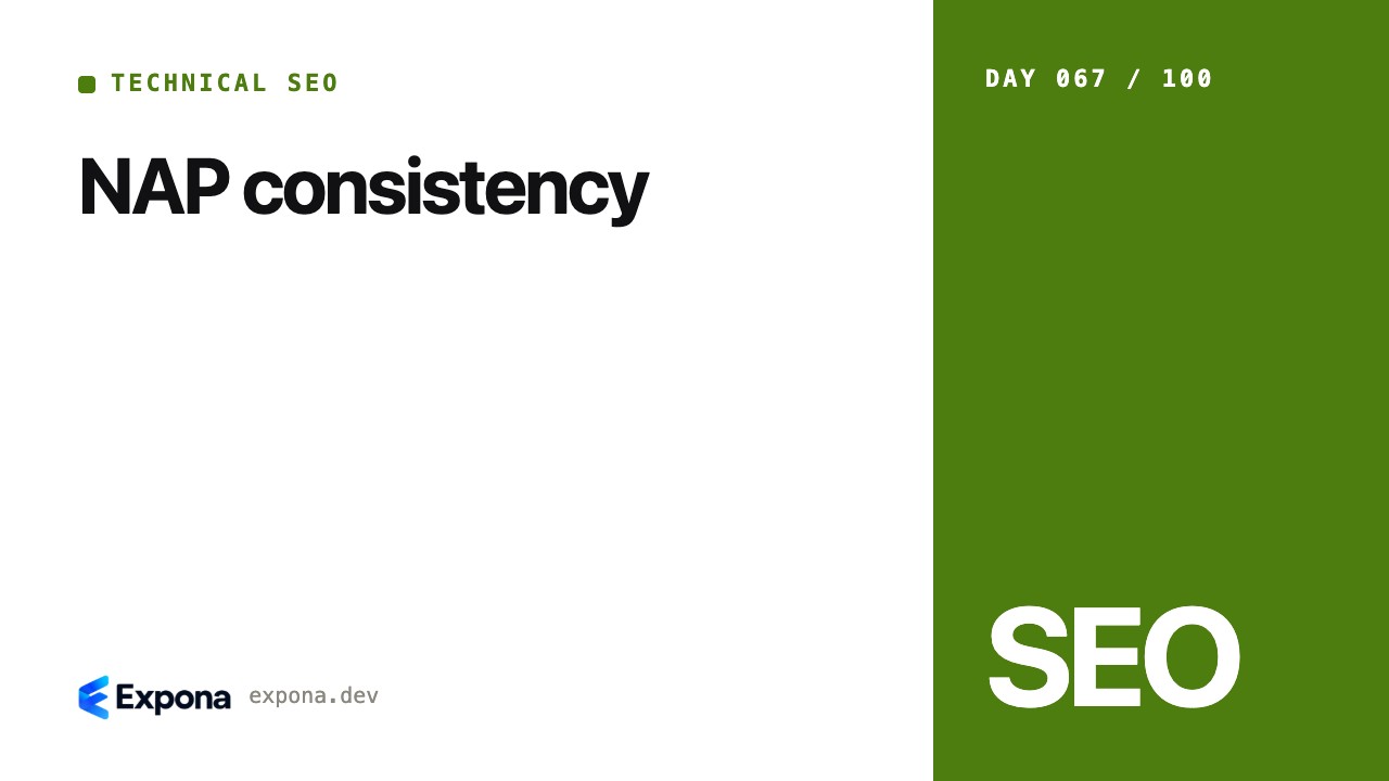 NAP consistency: Technical SEO best practices explained