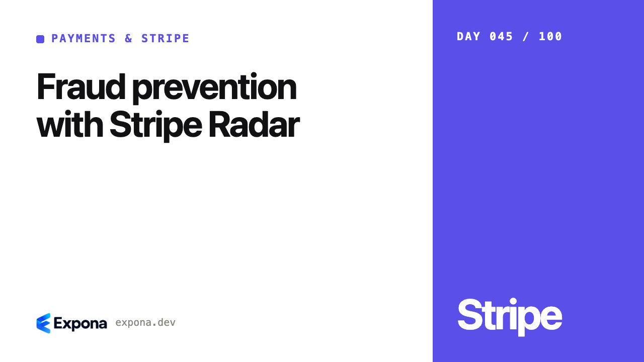 Fraud prevention with Stripe Radar: a step-by-step guide