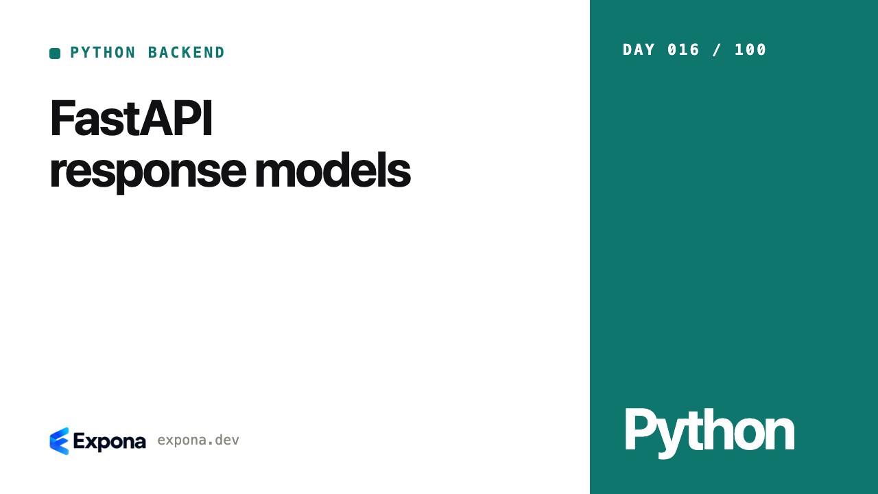 FastAPI response models: real-world lessons and examples