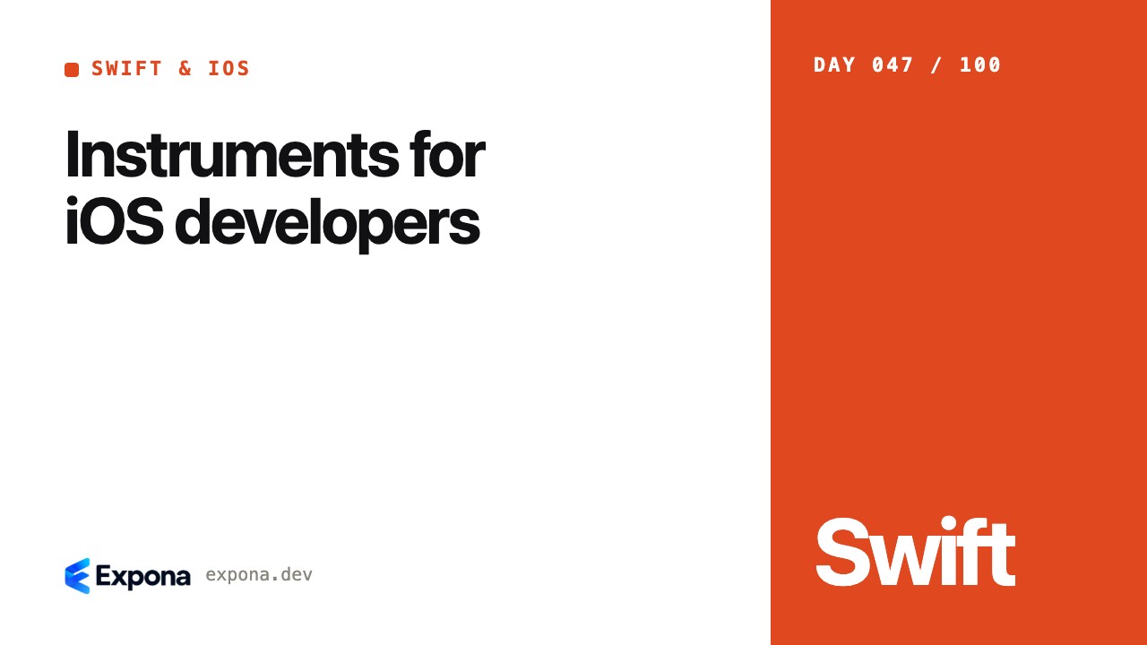 Instruments for iOS developers: best practices explained