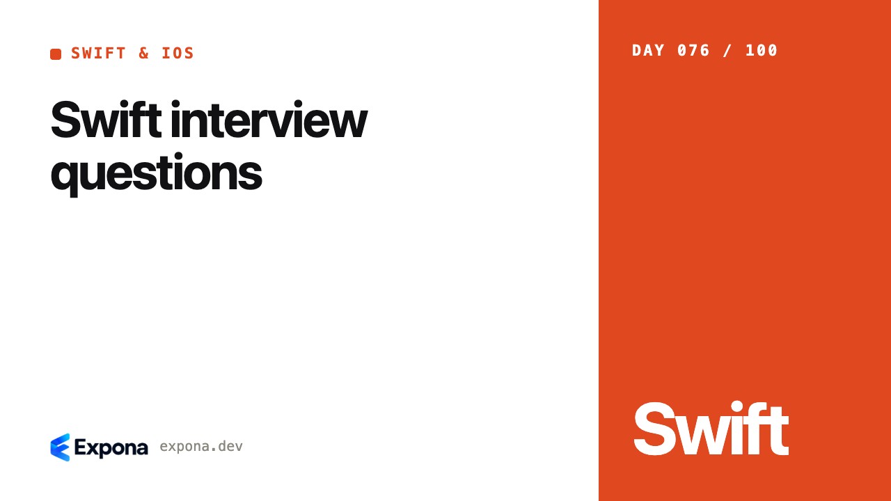 Swift interview questions: a practical Swift & iOS guide