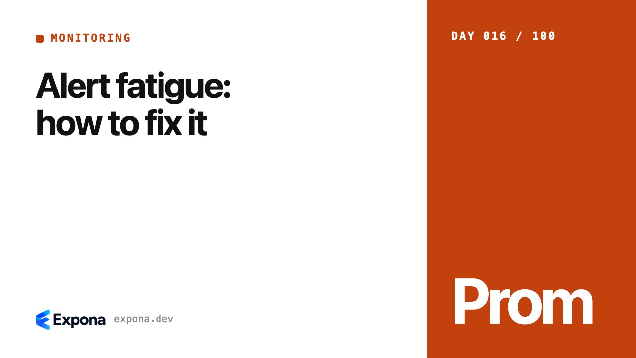 Alert fatigue: how to fix it — best practices explained