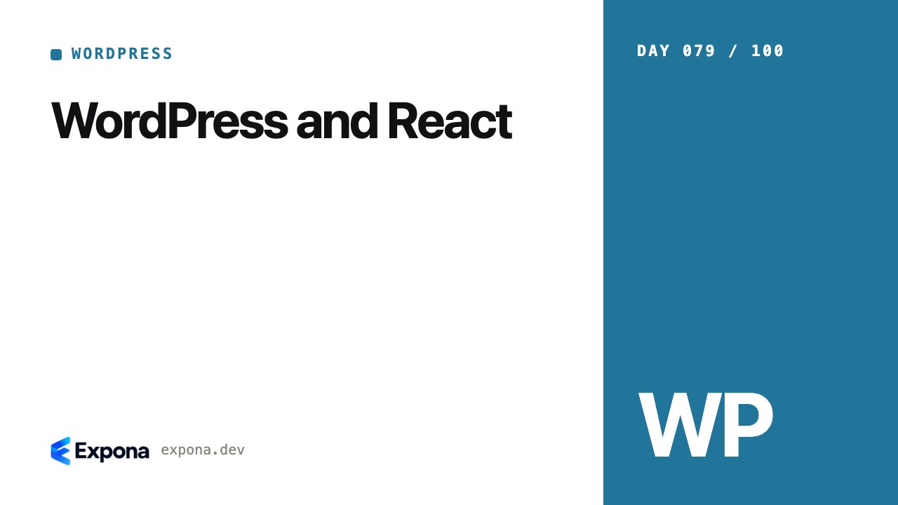 WordPress and React: a practical guide for developers
