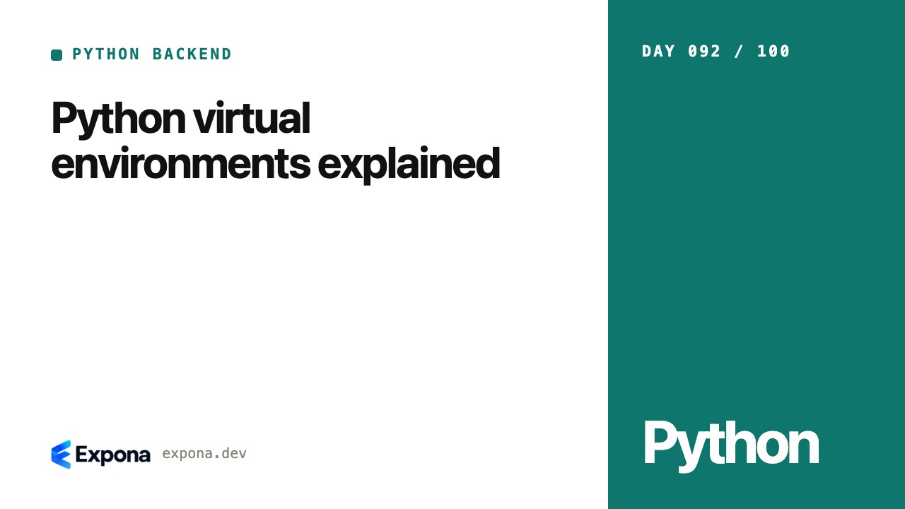 Python virtual environments explained: a practical guide