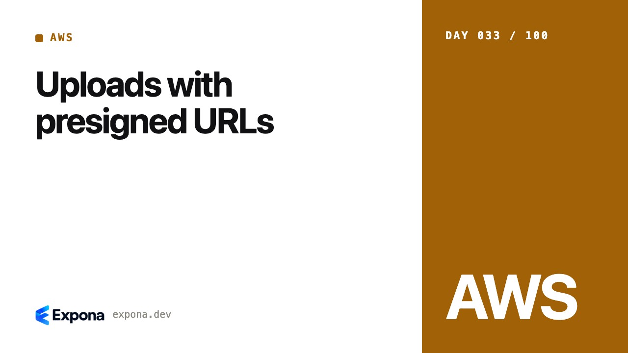 Uploads with presigned URLs: AWS lessons from production