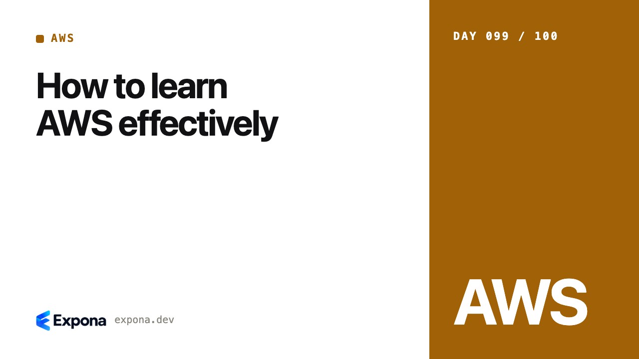 How to learn AWS effectively: what developers should know