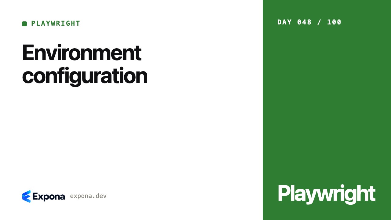Environment configuration: practical tips and trade-offs