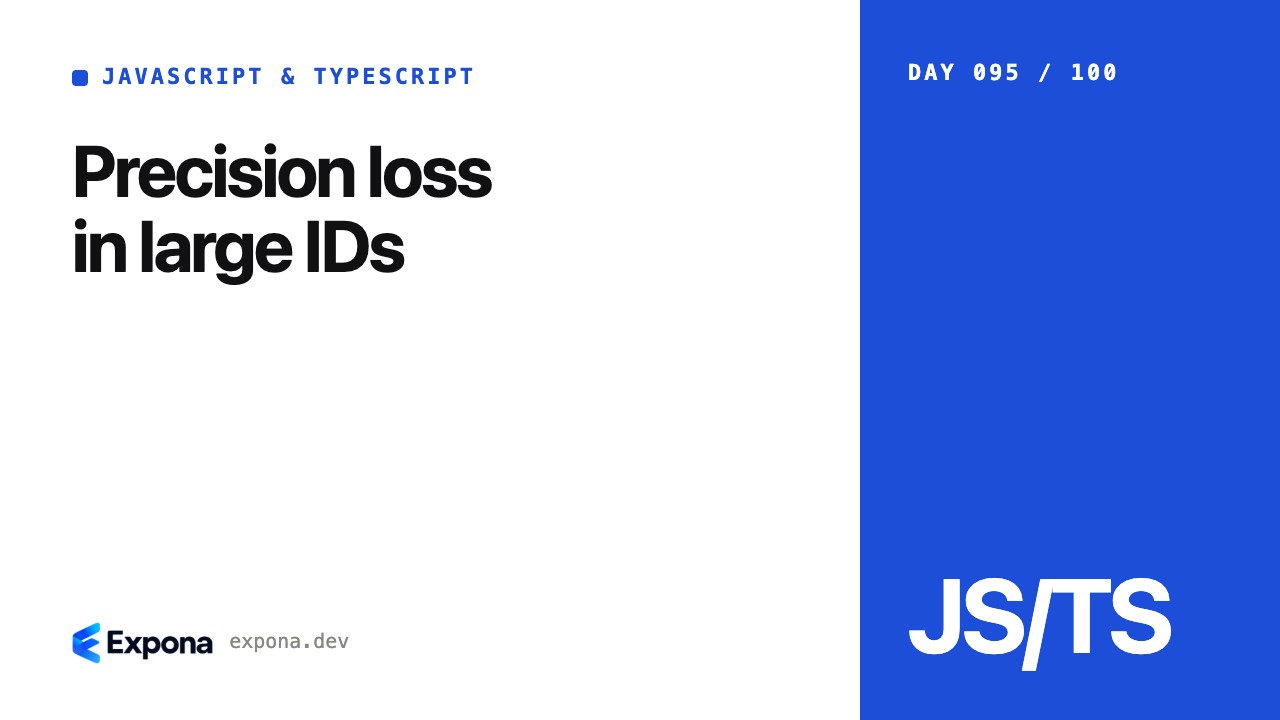 Precision loss in large IDs: what developers should know