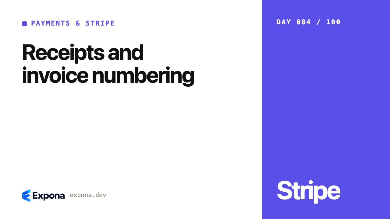 Receipts and invoice numbering: best practices explained