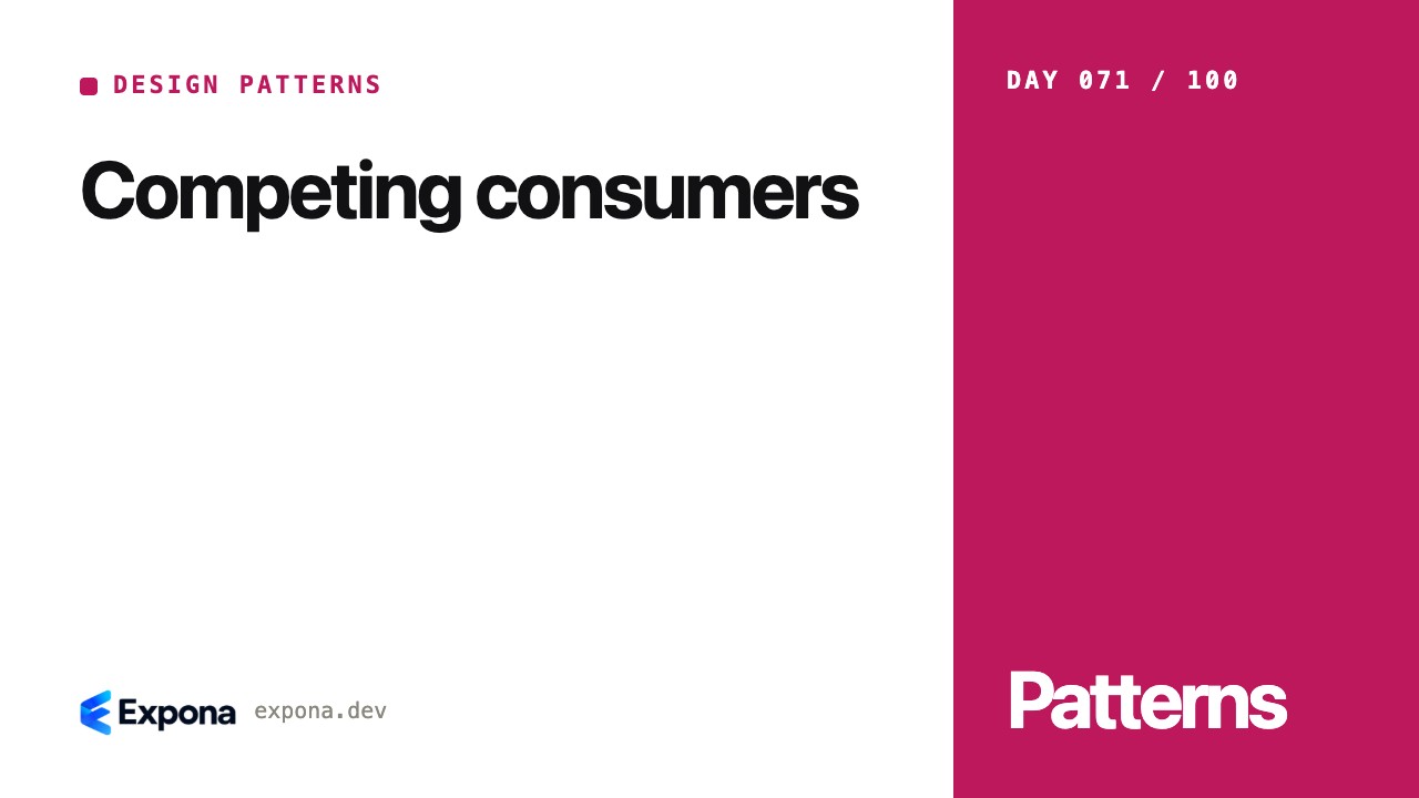 Competing consumers: a practical Design Patterns guide