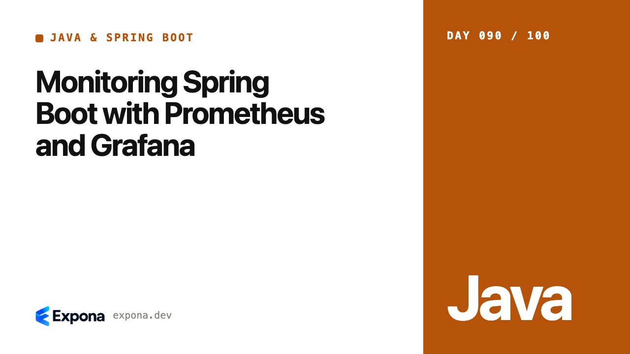 Monitoring Spring Boot with Prometheus and Grafana explained