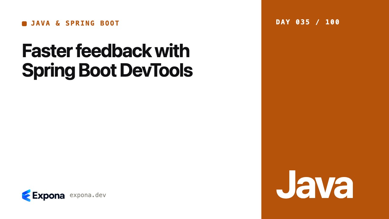 Faster feedback with Spring Boot DevTools for production