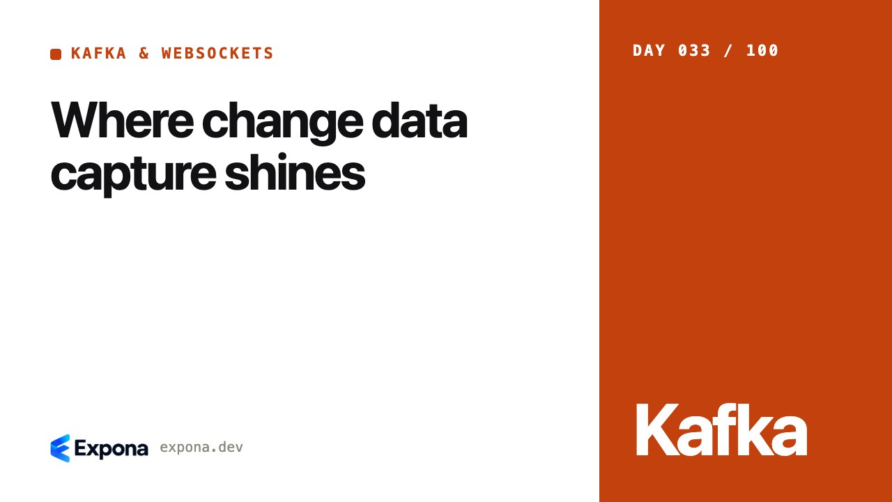 Where change data capture shines: lessons from production