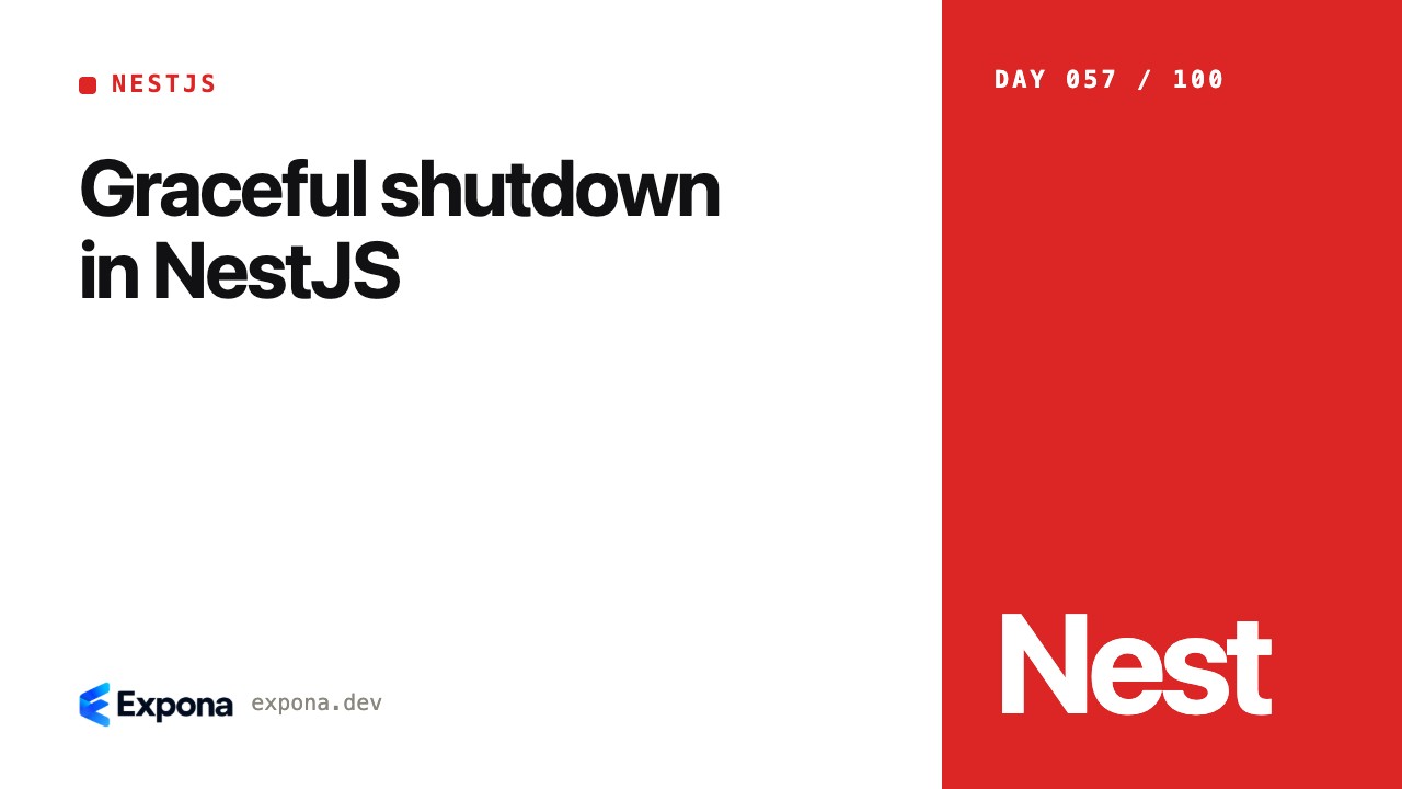 Graceful shutdown in NestJS: what developers should know