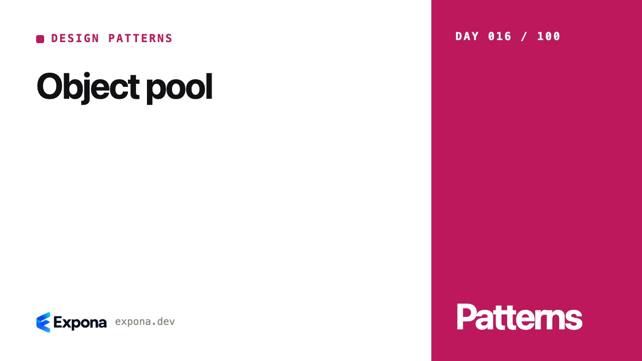 Object pool: concepts, trade-offs and production lessons