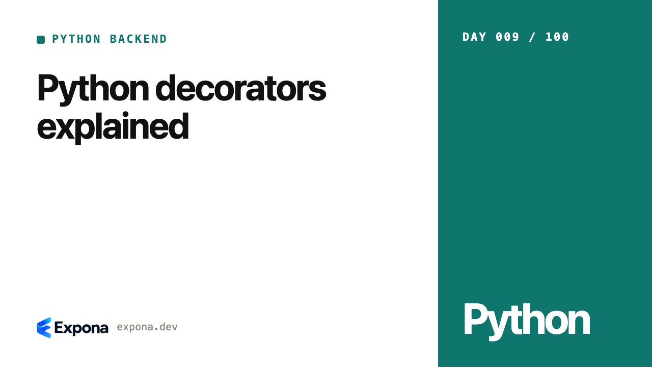 Python decorators explained: what developers should know