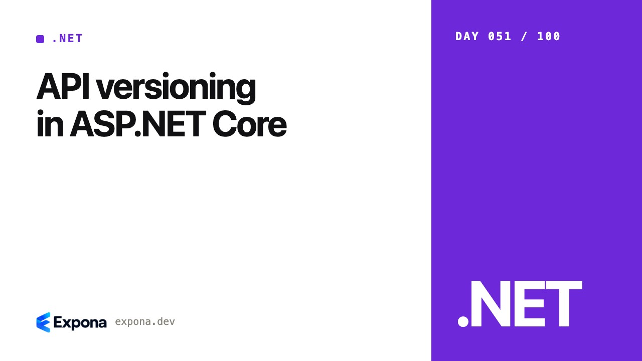 API versioning in ASP.NET Core: best practices explained