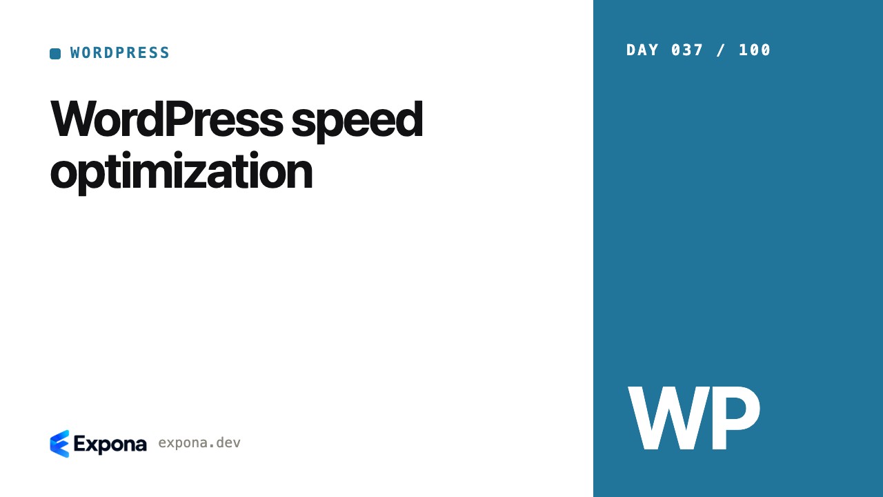 WordPress speed optimization: what developers should know
