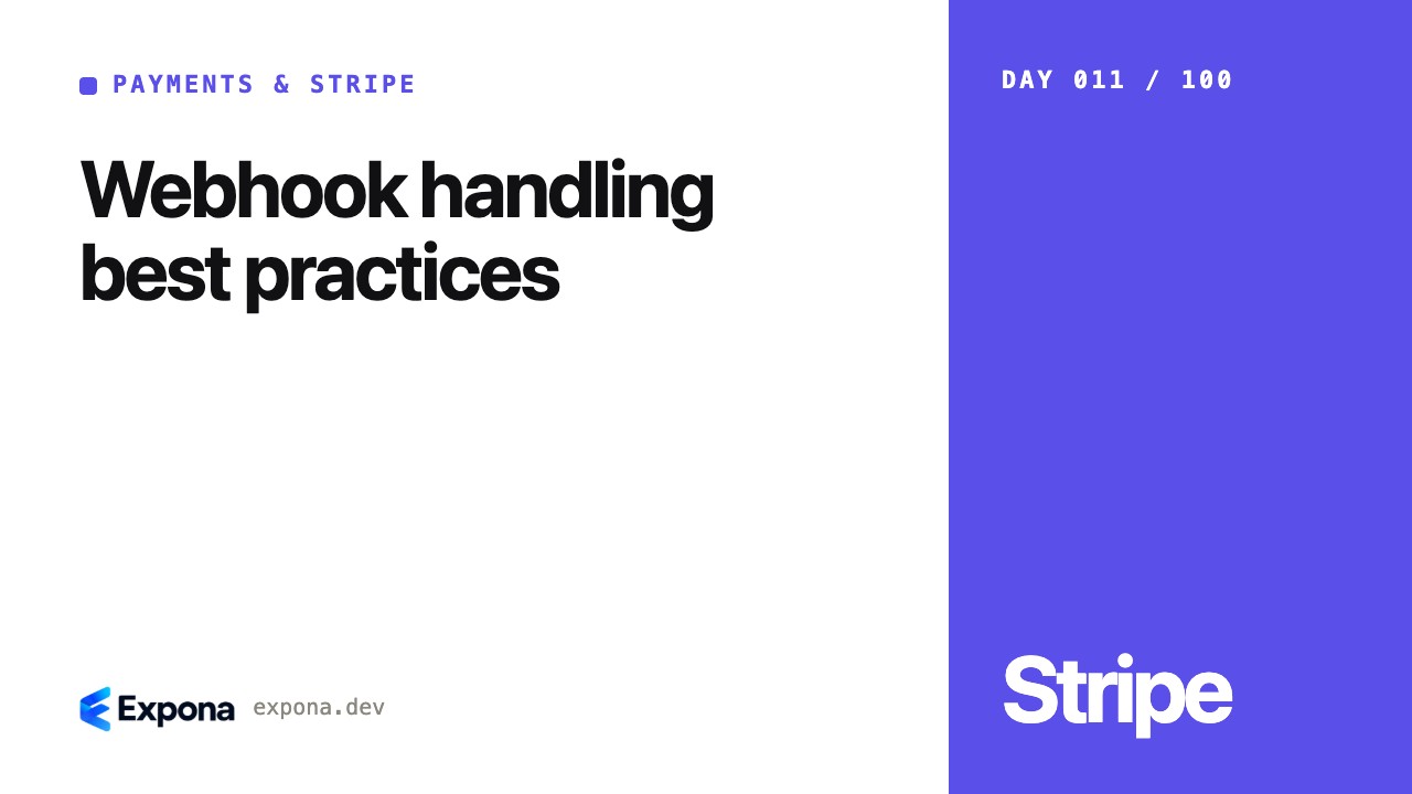 Webhook handling best practices: lessons from production