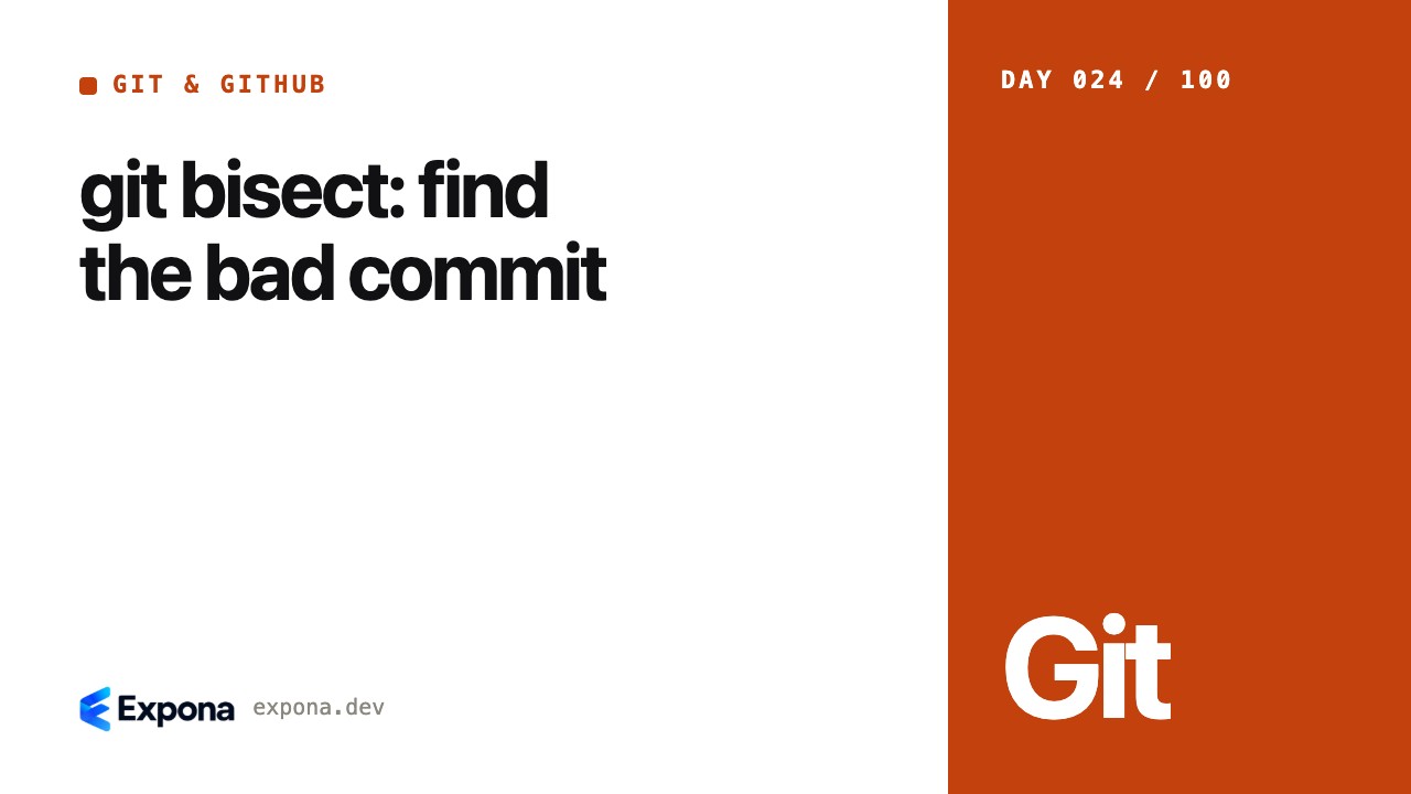 git bisect: find the bad commit — lessons from production