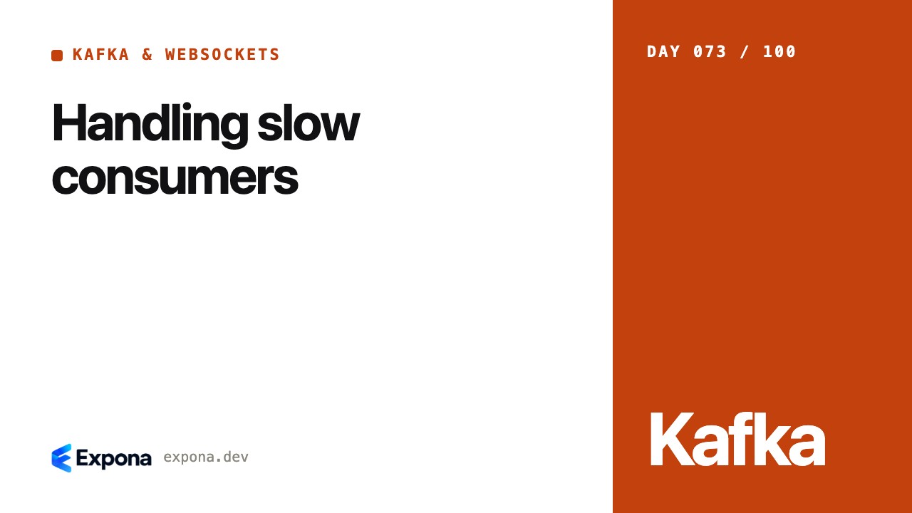 Handling slow consumers: real-world lessons and examples