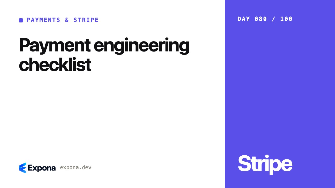 Payment engineering checklist: best practices explained