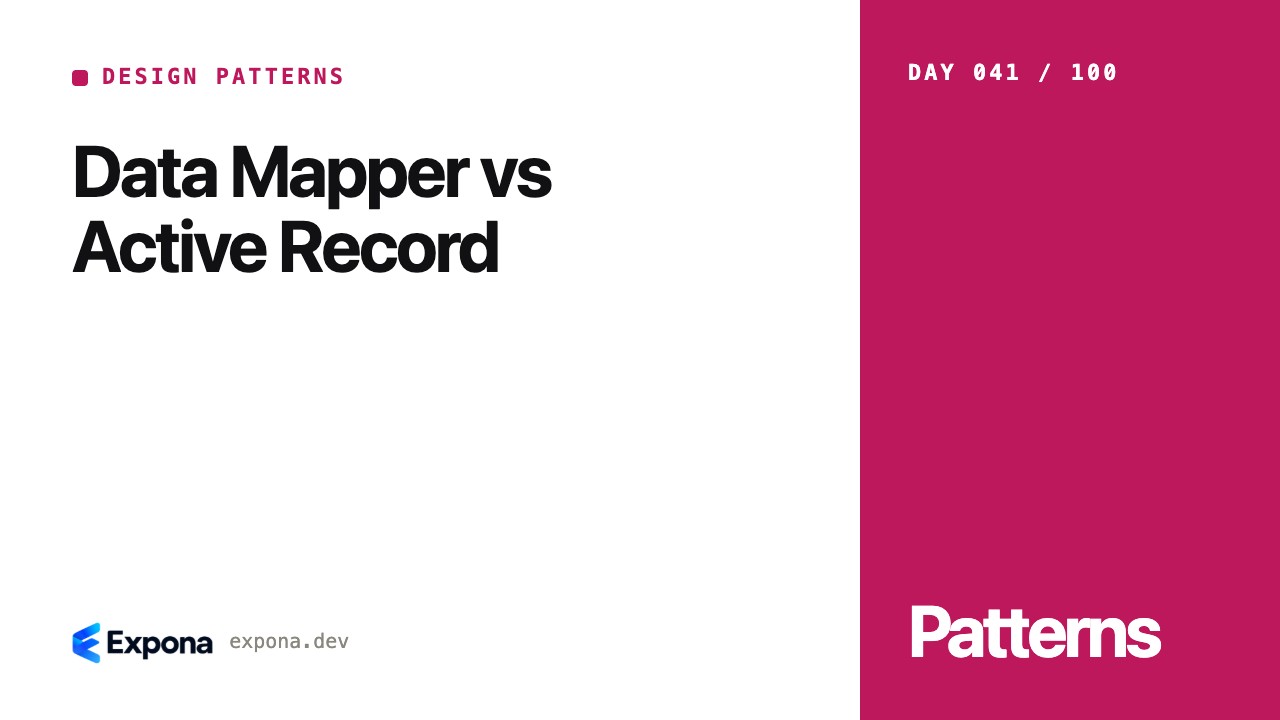 Data Mapper vs Active Record: what developers should know