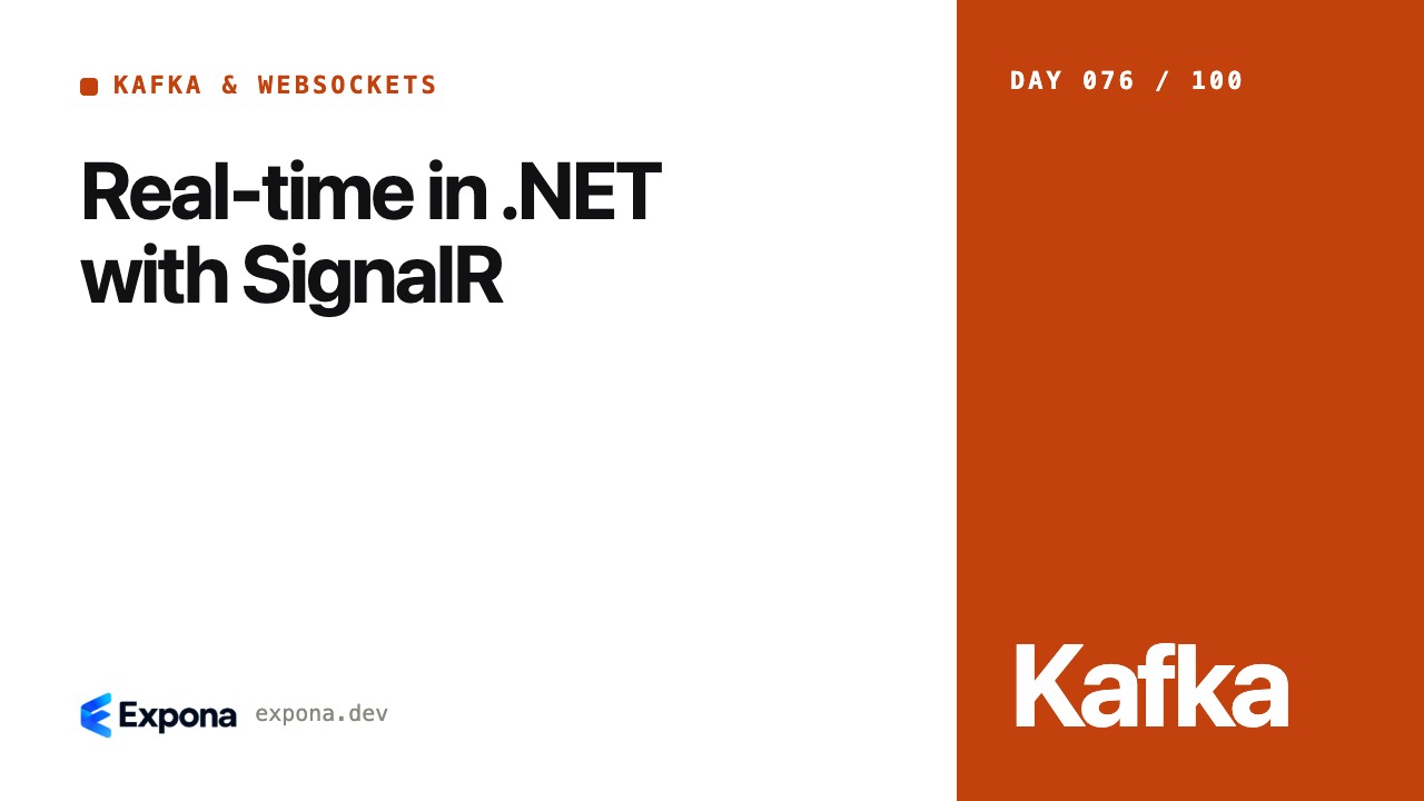 Real-time in .NET with SignalR: best practices explained