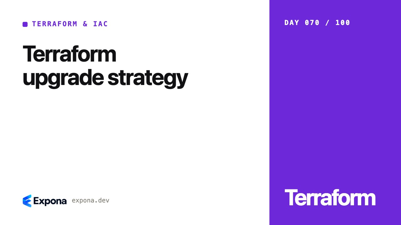 Terraform upgrade strategy: patterns, pitfalls and fixes