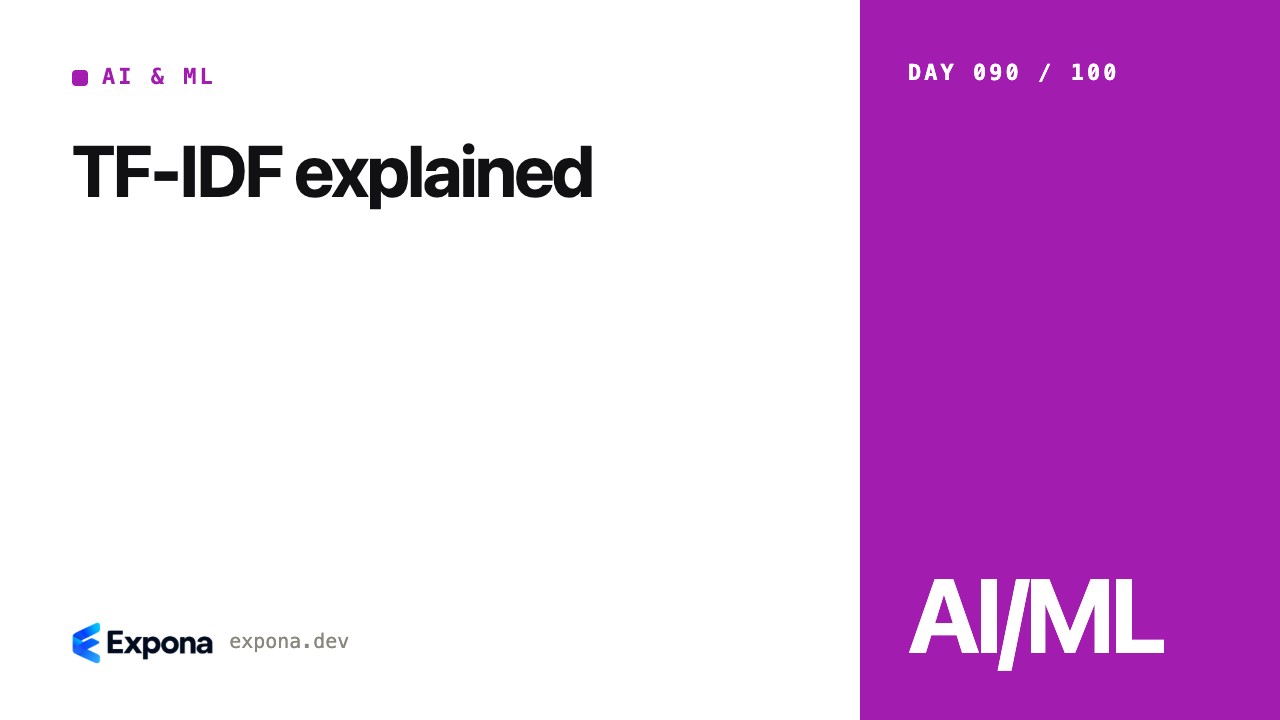 TF-IDF explained: what every AI & ML developer should know