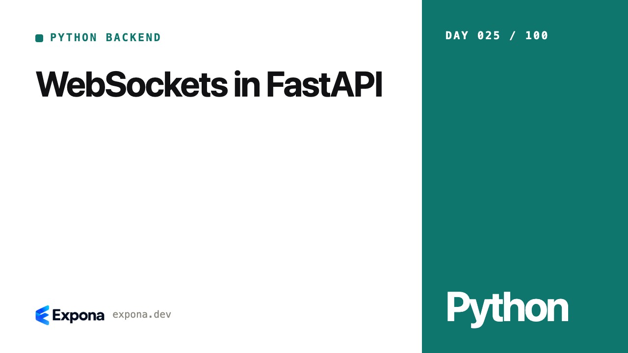 WebSockets in FastAPI: a practical Python Backend guide