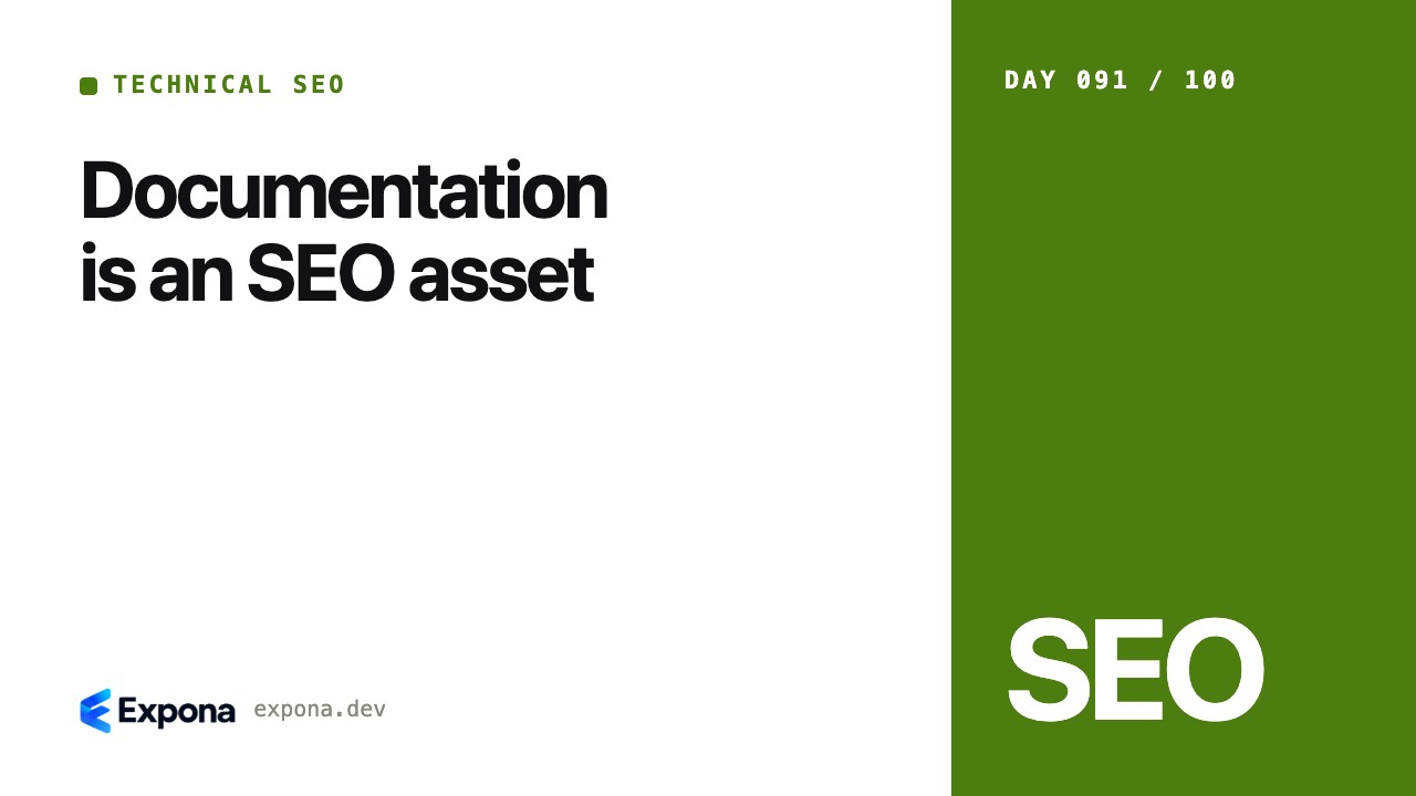 Documentation is an SEO asset: best practices explained